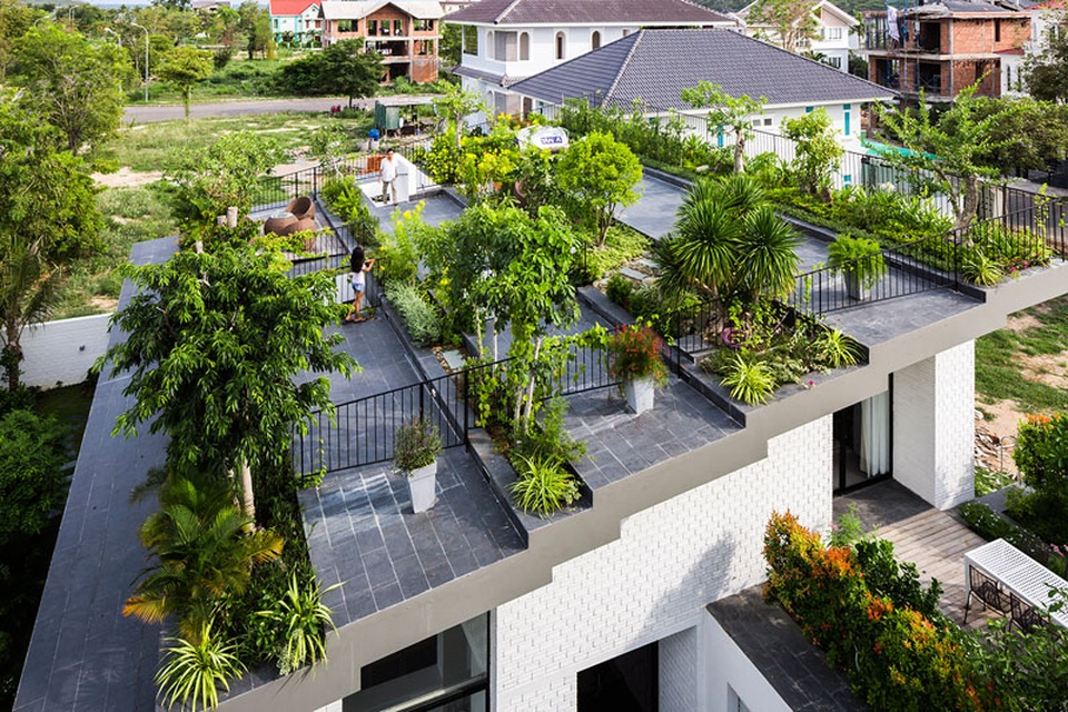 Chiêm ngưỡng ngôi nhà với “vườn cây trên mái” độc đáo ở Nha Trang - 3 Chiêm ngưỡng ngôi nhà với “vườn cây trên mái” độc đáo ở Nha Trang - 3