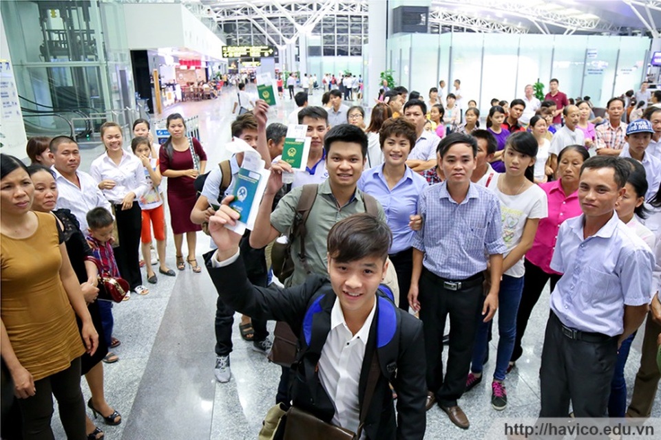 HAVICO - Địa chỉ uy tín về du học Nhật Bản - 3
Du học sinh lên đường tới Nhật tại sân bay Nội Bài – Hà Nội