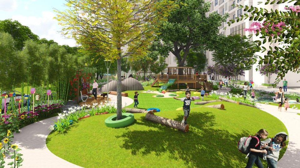 Cơ hội để trao tặng con một cuộc sống an lành với dự án Anland - 3 Khu vườn tuổi thơ- điểm ưu ái đặc biệt dành cho cư dân nhí