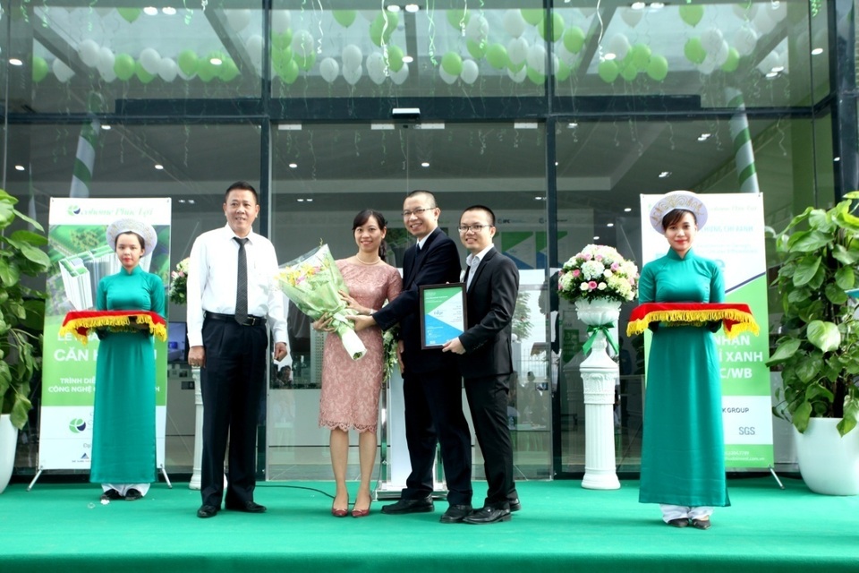 Ecohome Phúc Lợi đón nhận chứng chỉ xanh quốc tế EDGE do IFC/ Ngân hàng thế giới cấp ngày 19/11 vừa qua