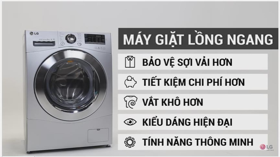 Máy giặt lồng ngang – xu hướng lên ngôi trong các gia đình hiện đại - 4 Máy giặt lồng ngang đang ngày càng chứng tỏ tính ưu việt và là lựa chọn của nhiều gia đình Việt