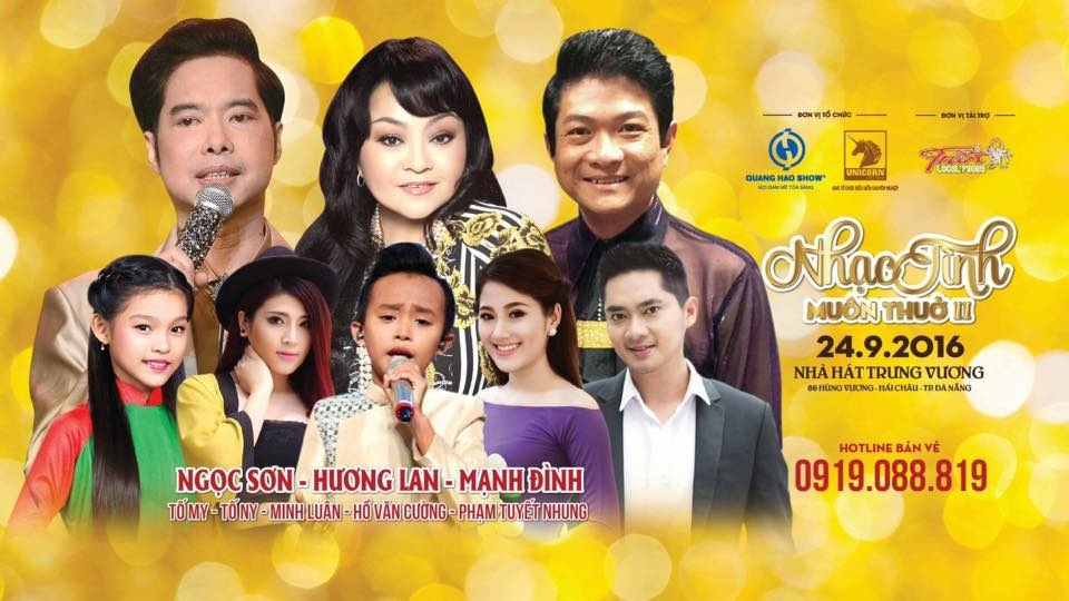 Liveshow "Nhạc tình muôn thuở": Hương Lan, Mạnh Đình về nước kể chuyện tình âm nhạc - 5 Nhạc tình muôn thuở 2 ngày 24/9 tại Nhà hát Trưng Vương – TP. Đà Nẵng