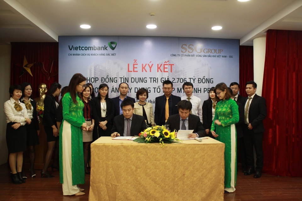 Đêm nhạc “ Pearly Night With SSG” đánh dấu sự có mặt của Tập Đoàn SSG tại Hà Nội - 5 Lễ ký kết giữa Tập đoàn SSG và Ngân hàng Thương mại Cổ phần Ngoại thương Vietcombank về bảo lãnh tiến độ