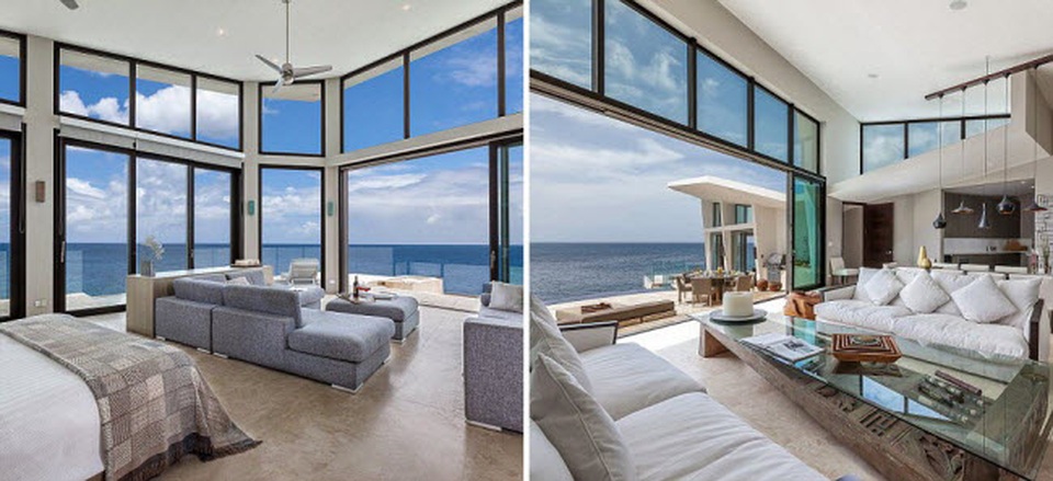 Các phòng ngủ ở đây đều có hướng nhìn tuyệt đẹp ra biển Caribê. Ngoài ra, du khách có thể được nhân viên của khu nghỉ dưỡng phục vụ 24/24. Tuy nhiên, mức giá ở đây vô cùng đắt đỏ, từ 4.140 đến 10.650 Euro/đêm.