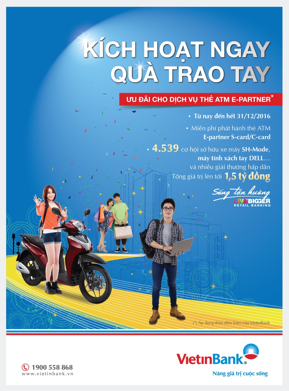 “Kích hoạt ngay - Quà trao tay” cùng VietinBank - 1