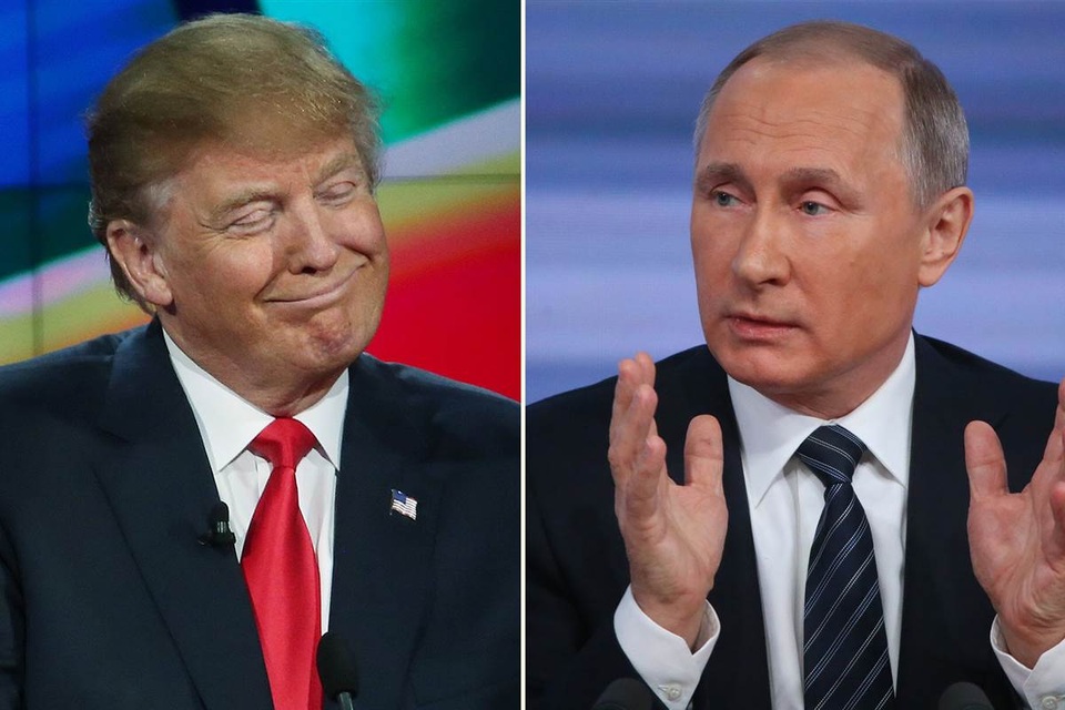 Tổng thống Putin chỉ gặp ông Trump sau khi nhậm chức - 1
Tổng thống đắc cử Mỹ Donald Trump (trái) và Tổng thống Nga Vladimir Putin. (Ảnh: Getty)