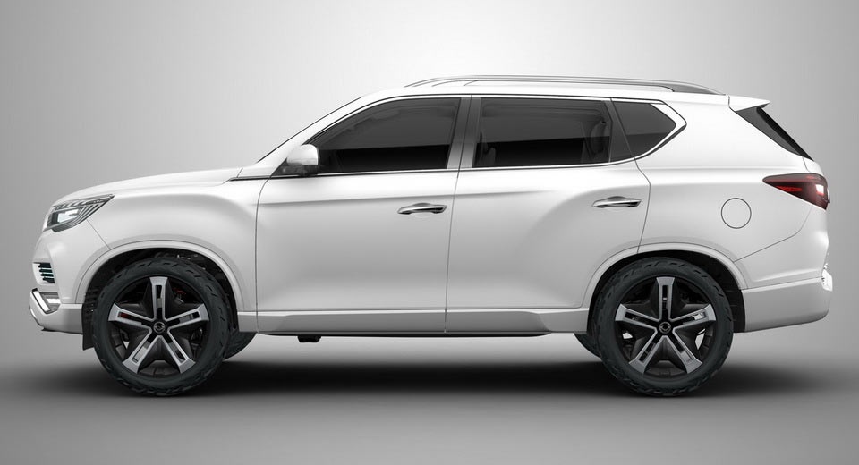 SsangYong quyết làm xe cạnh tranh Land Rover - 1
Mẫu LIV-2 Concept