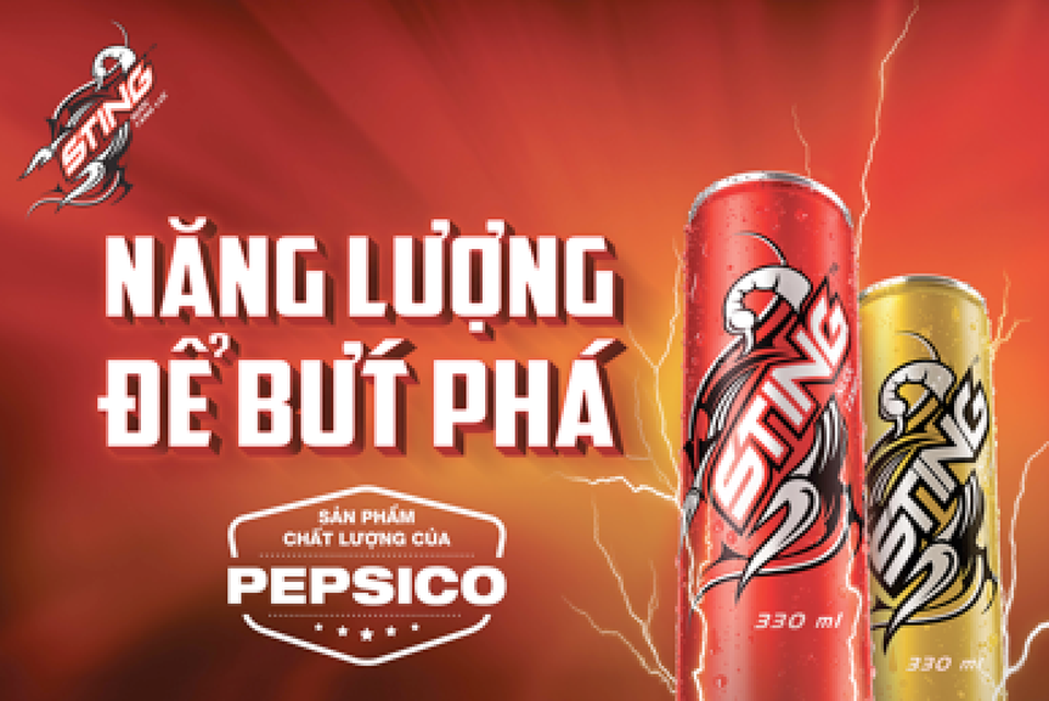 Bật mí nước tăng lực “bứt phá” được giới trẻ yêu thích - 1 Sting – một công thức chất lượng từ Pepsico