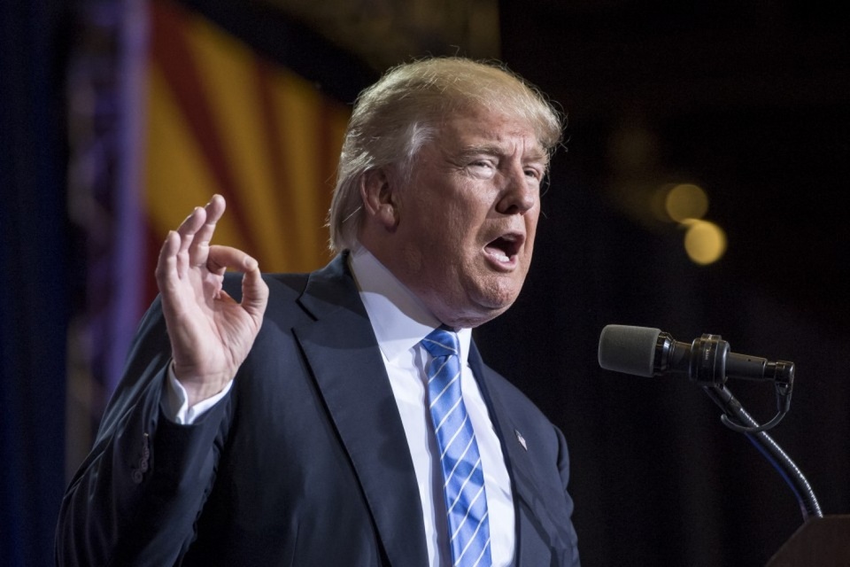 Ban tổ chức thừa nhận mic của ông Trump có vấn đề trong cuộc tranh luận - 1
Ứng viên Cộng hòa Donald Trump. (Ảnh: Bloomberg)