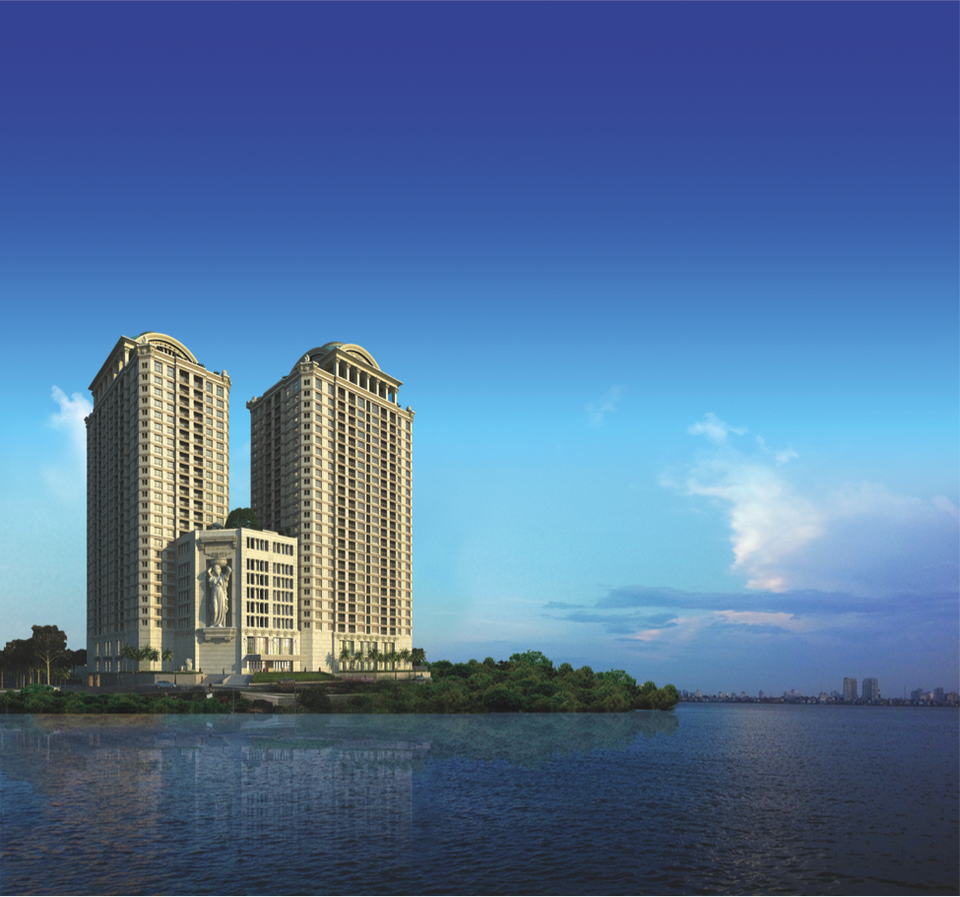 
D’. Le Roi Soleil được ví như 1 resort thu nhỏ giữa lòng thủ đô khi sở hữu 3 mặt hướng Hồ tây, 1 mặt hướng sông Hồng và nằm trong khu vực có mật độ cây xanh bao phủ 74%
