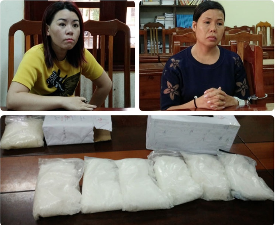 Thưởng nóng Công an Lạng Sơn triệt phá 2 chuyên án ma túy lớn - 3 Các đối tượng và tang vật bị bắt giữ