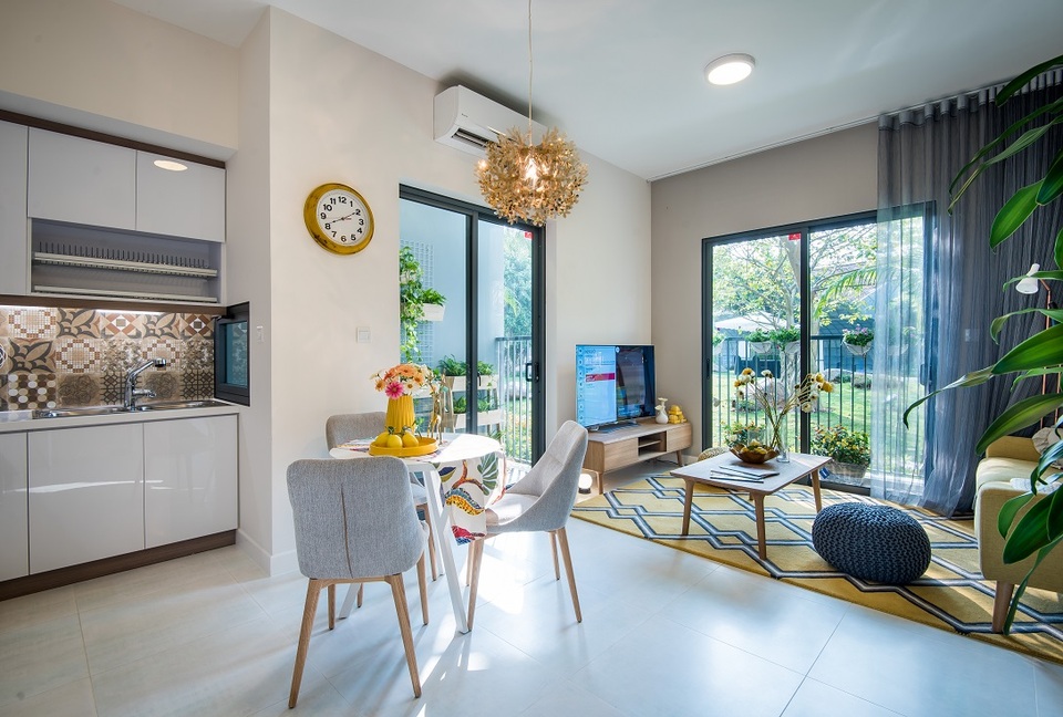 
Toàn bộ các căn hộ Aqua Bay đều có 2 ban công thông thoáng
