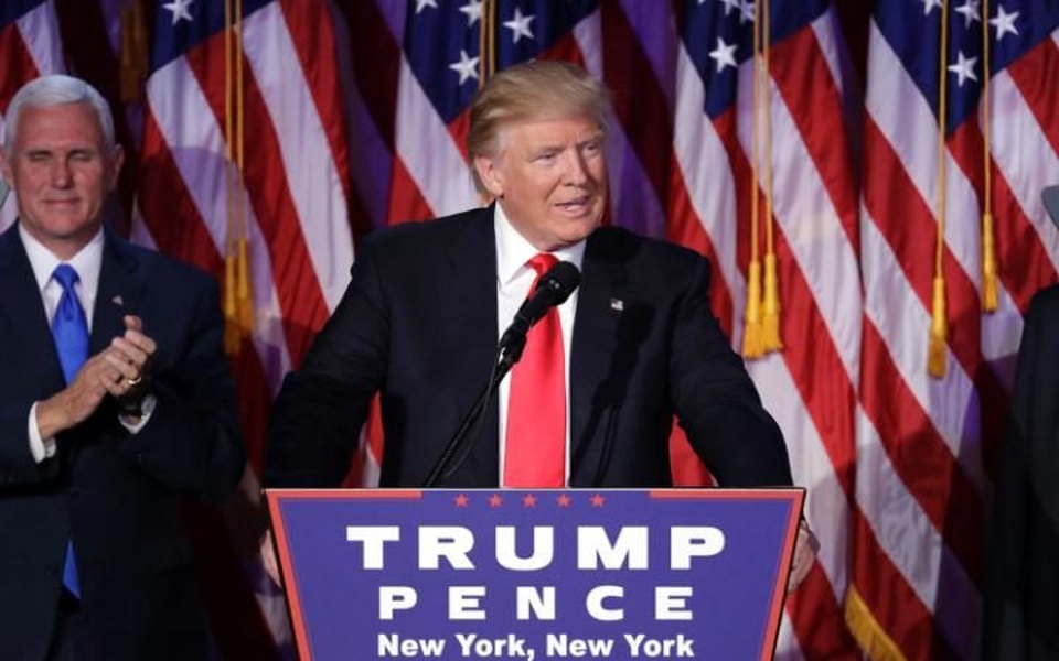 Ông Trump cam kết trở thành “tổng thống của toàn dân Mỹ” - 1
Ông Trump phát biểu tại New York sau khi đắc cử. (Ảnh: AP)