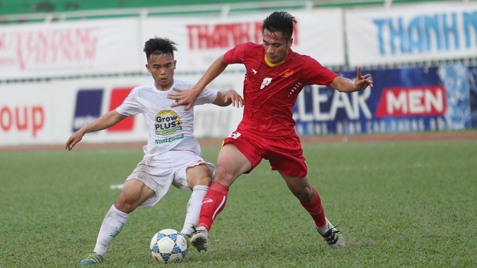 HLV Phạm Minh Đức phung phí cơ hội được cọ xát của cầu thủ U19 Việt Nam - 1 U21 Việt Nam thi đấu không tốt tại giải U21 quốc tế 2016 (ảnh: Trọng Vũ)