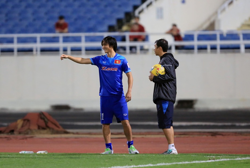 
Tuấn Anh đang gặp đôi chút vấn đề về chấn thương - Ảnh: Gia Hưng
