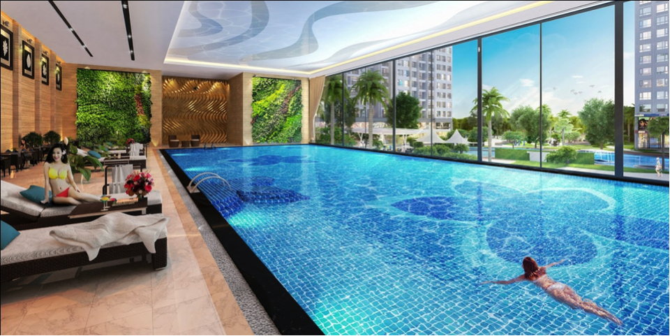 “Cơn sốt mới” mang tên A3 - Vinhomes Gardenia - 2 Bể bơi bốn mùa trong nhà duy nhất tại toà A3 (Ảnh chỉ mang tính chất minh họa)