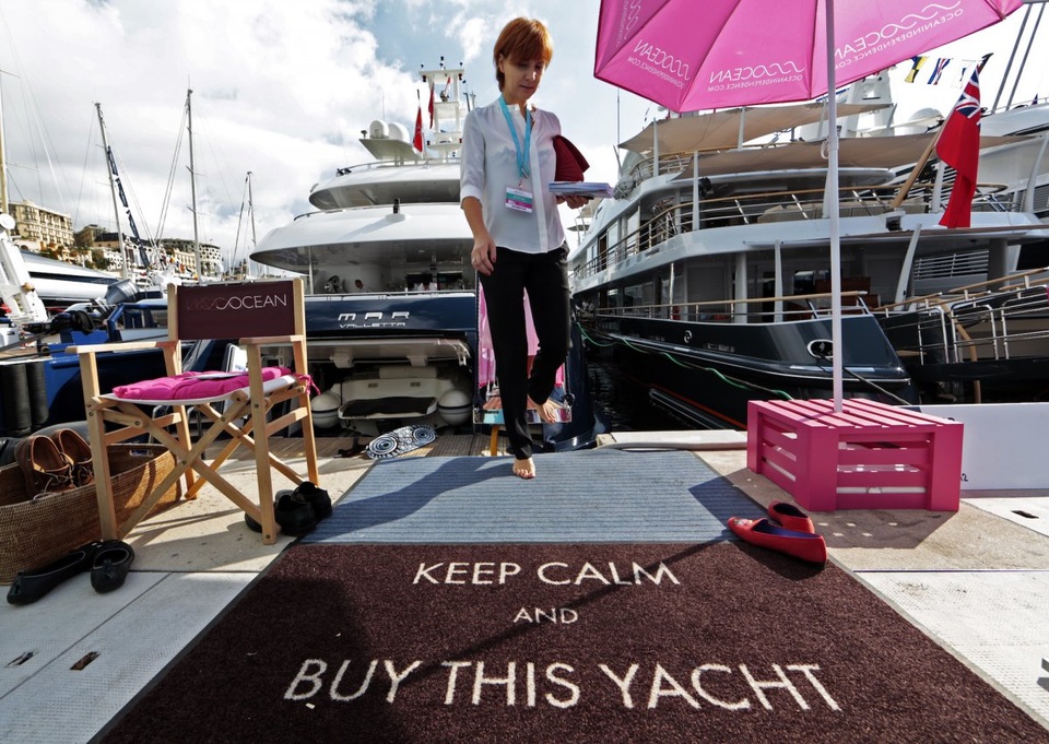 Tại ngày hội Monaco Yacht Show năm nay sẽ có tới 34.500 người tham dự. 125 chiếc du thuyền được mang tới trình diễn có giá trị lên tới 3 tỷ USD.