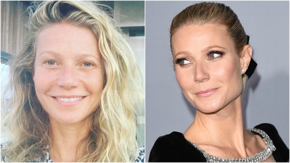 “Sao” quá khác lạ khi không trang điểm - 17
Gwyneth Paltrow