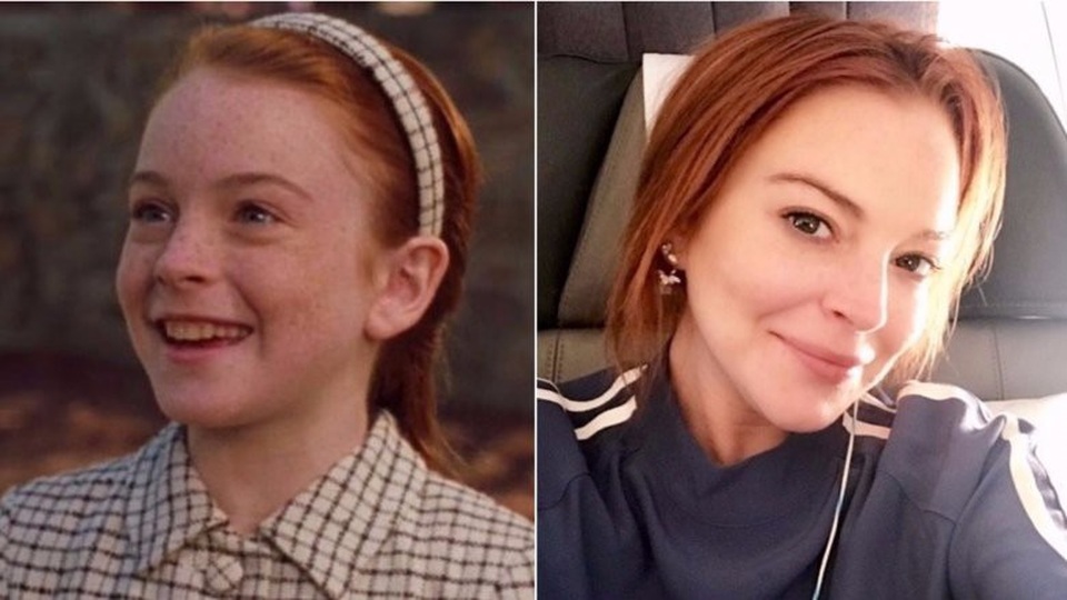 “Sao” nhí ngày xưa giờ khác như thế nào? - 1
Lindsay Lohan từ cô nhóc hồn nhiên, nổi tiếng với phim Freaky Friday sau nhiều biến cố cuộc đời nay khá già nua ở tuổi 31 và không còn được mời đóng phim nữa