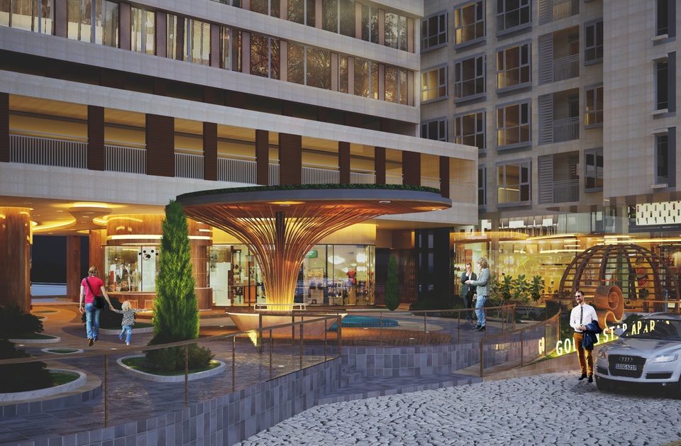 
Từng khu vực trong tòa nhà được thiết kế thông thoáng, sang trọng
