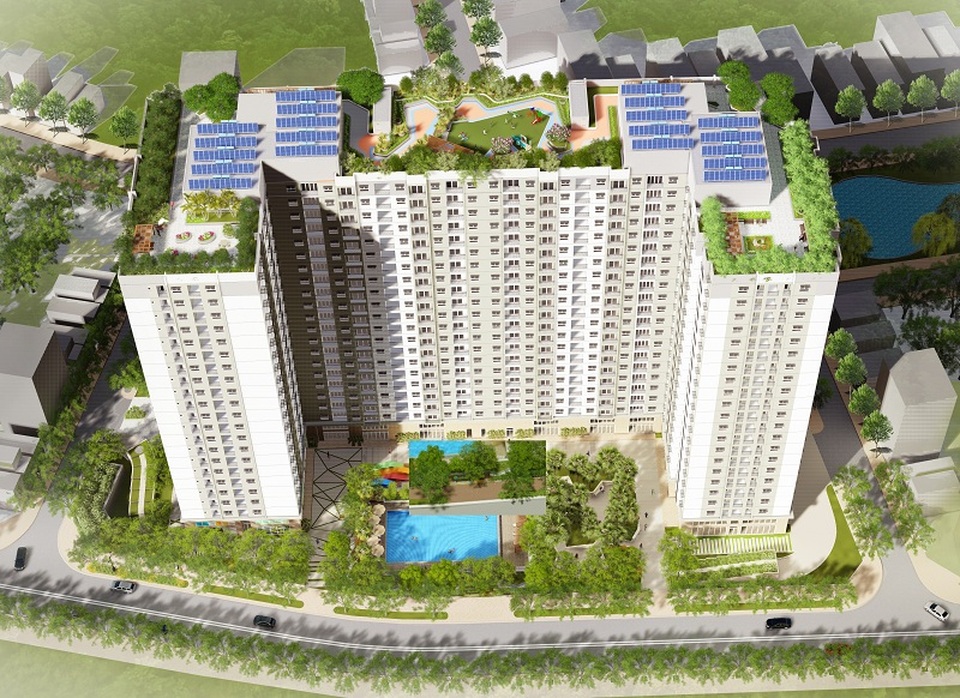
EcoHome Phúc Lợi đã xây đến tầng 10 của dự án, dự kiến bàn giao vào quý I/2018.
