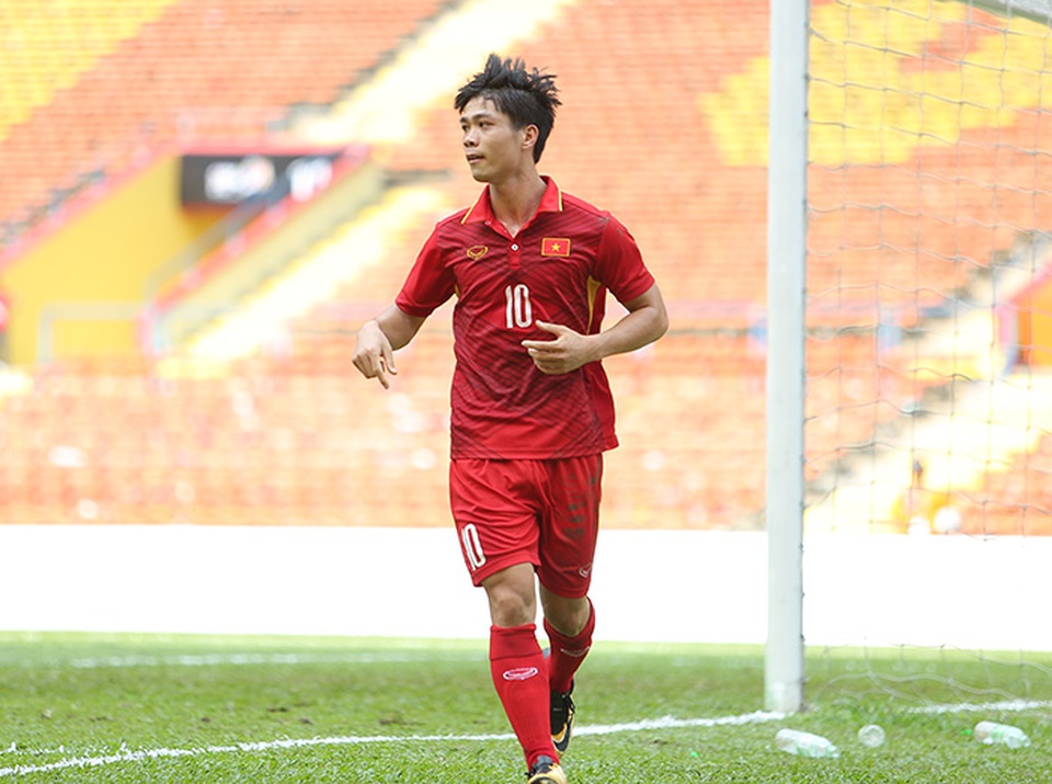 Tranh cãi chuyện Công Phượng chơi ích kỷ ở U22 Việt Nam - 1
Công Phượng đang tỏa sáng trong màu áo U22 Việt Nam