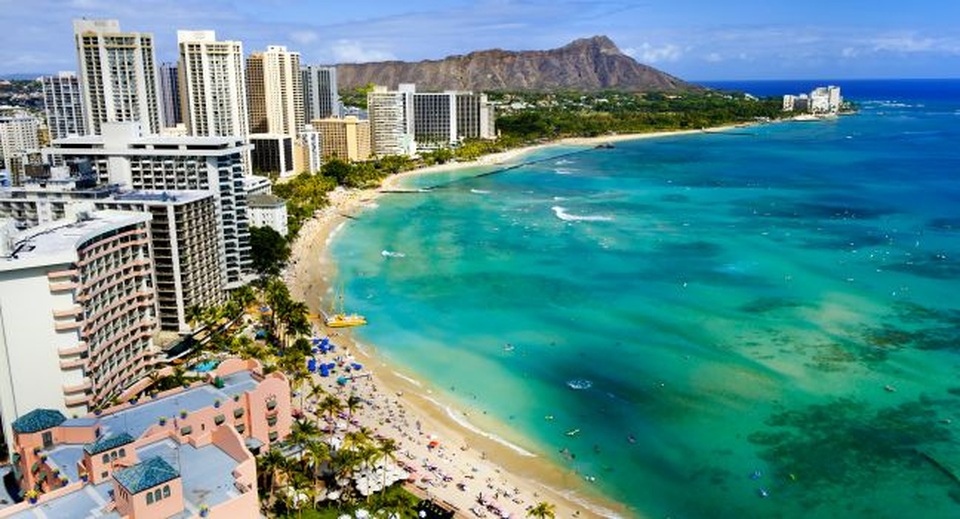 Đến thăm nơi đón năm mới muộn nhất thế giới - 2 Thành phố biển Honolulu ở Hawaii cũng là nơi đón năm mới muộn nhất