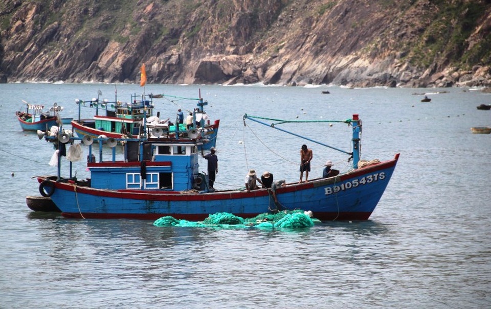 
Trúng đậm cá nục, cá ồ, ngư dân xã Nhơn Lý (TP Quy Nhơn, Bình Định) hối hả ra khơi
