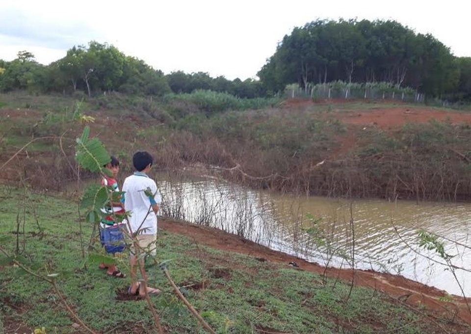 Khu vực em Minh tử nạn