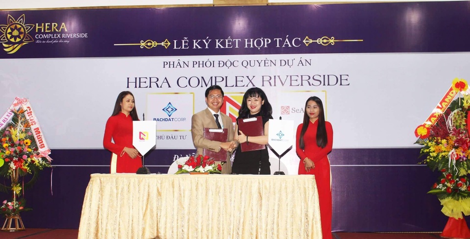 Nhất Nam Land ký kết phân phối độc quyền dự án Hera Complex Riverside - 1
Nhất Nam Land và Bách Đạt Corp ký kết hợp đồng hợp tác