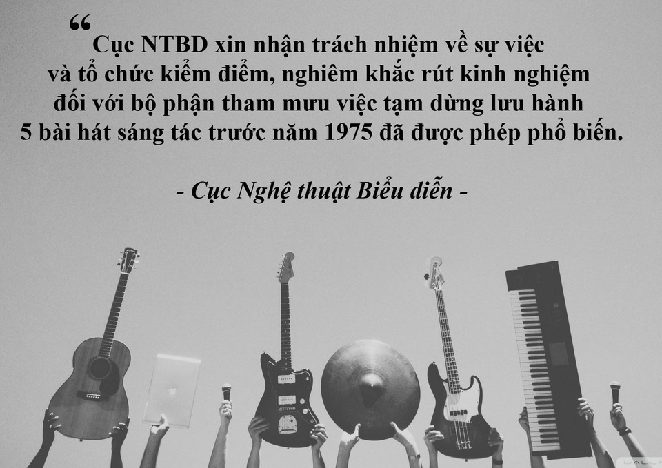 Tranh cãi “cấm lưu hành” khép lại, Cánh Diều Vàng để lại nghĩ suy - 1 Xem thêm: Cục Nghệ thuật Biểu diễn thu hồi quyết định tạm dừng 5 ca khúc