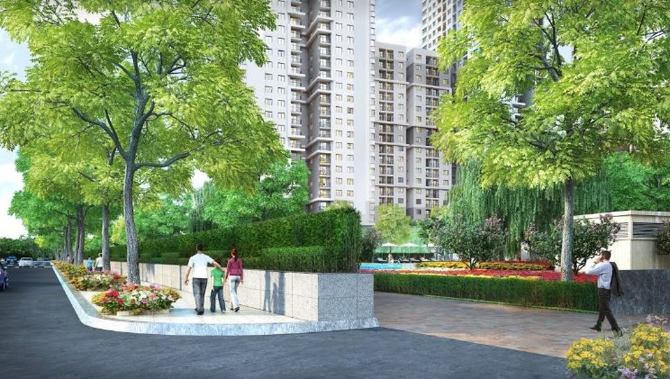 Người Sài Gòn thích sống chung cư vì an toàn - 1 Hệ thống an ninh “vành đai xanh” vừa đẹp mắt mà vẫn đảm bảo được sự riêng tư, an toàn cho cư dân.