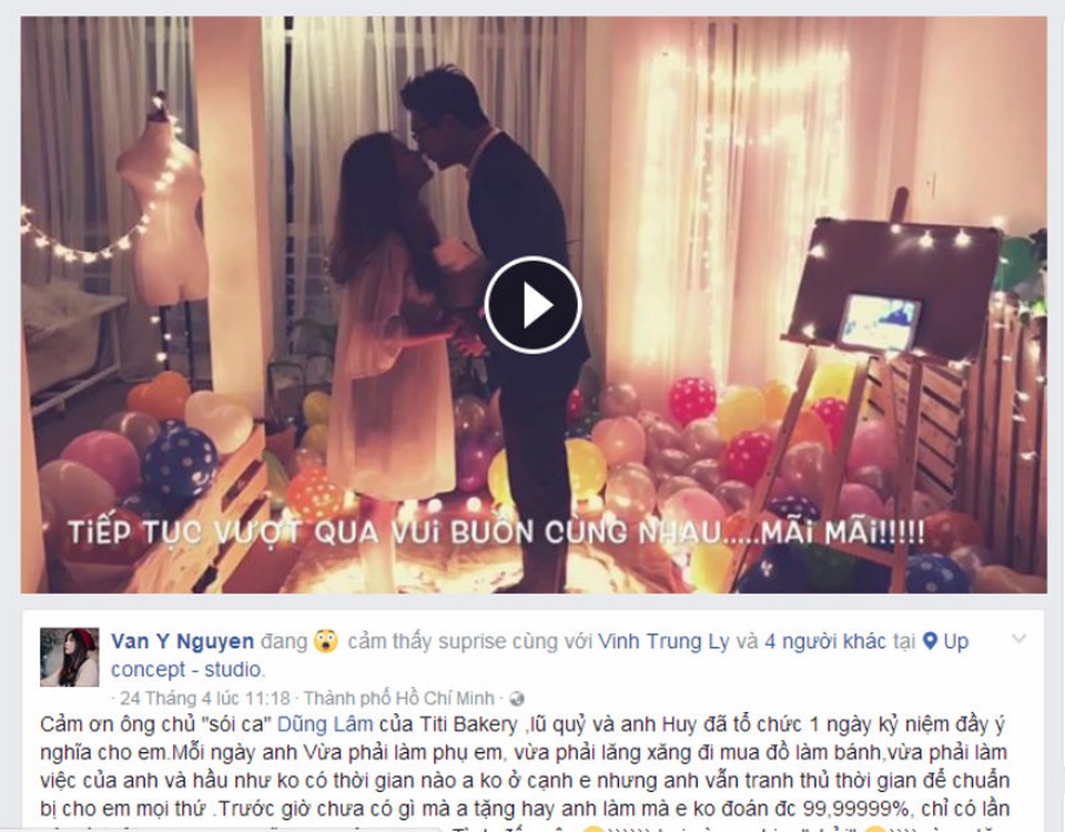 Món quà kỷ niệm tình yêu 6 năm là... 15 chiếc đùi gà chiên - 1 Món quà kỷ niệm tình yêu 6 năm là... 15 chiếc đùi gà chiên - 1