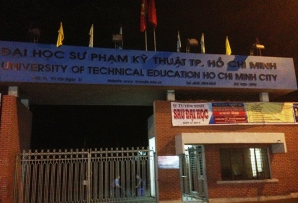
Trường Đại học Sư phạm kỹ thuật, nơi xảy ra vụ việc.
