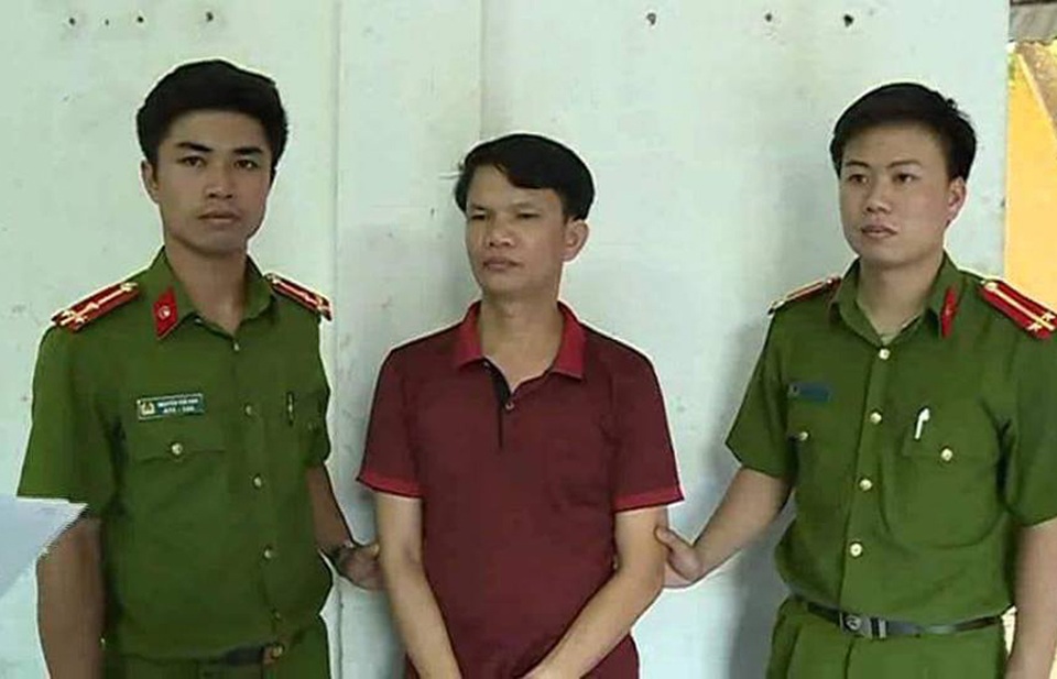 Bắt giam giám đốc doanh nghiệp trốn thuế hơn 2 tỷ đồng - 1 Đối tượng Đặng Tiến Đức bị công an bắt giữ