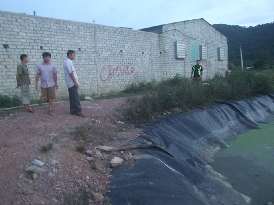 Bé gái 9 tuổi trượt chân xuống hố biogas tử vong - 1 Địa điểm xảy ra sự việc thương tâm