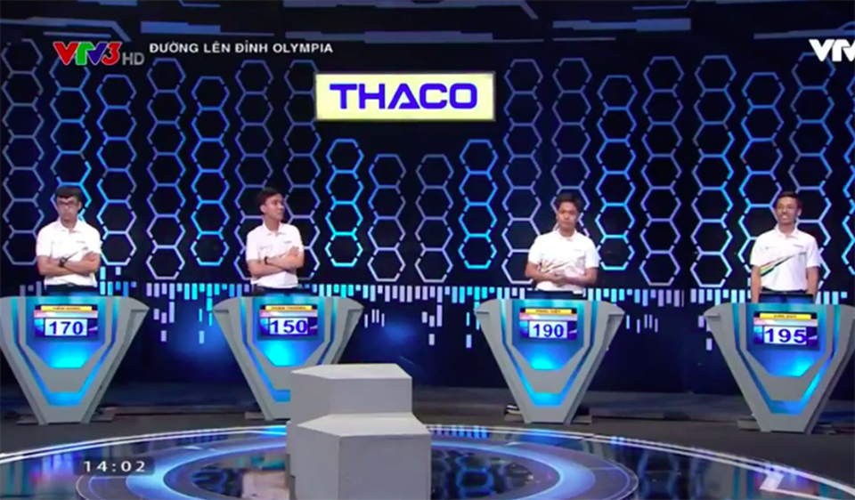 Cuộc thi tháng “khó lường” nhất của Đường lên đỉnh Olympia 2017 - 1 4 thí sinh dự cuộc thi Tháng 3 Quý IV Đường lên đỉnh Olympia năm thứ 17