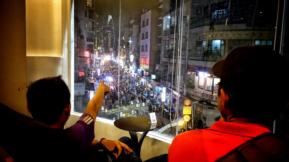 Phố đi bộ Bùi Viện chính thức đi vào hoạt động