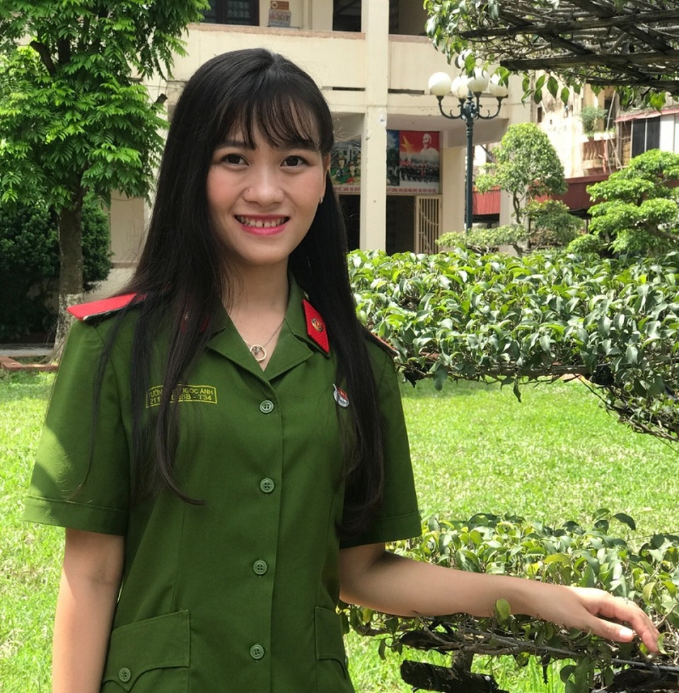 Ấn tượng nữ thủ khoa trường ĐH Phòng cháy Chữa cháy - 1 Thủ khoa Tưởng Thị Ngọc Ánh