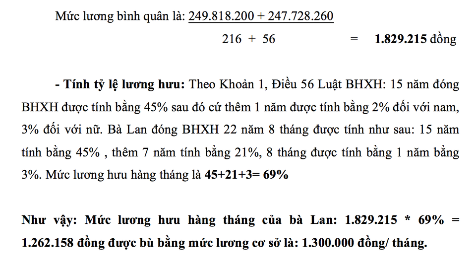 Giám đốc Bảo hiểm xã hội: “Lương hưu cô giáo 1,3 triệu đồng không sai” - 2 Giám đốc Bảo hiểm xã hội: “Lương hưu cô giáo 1,3 triệu đồng không sai” - 2