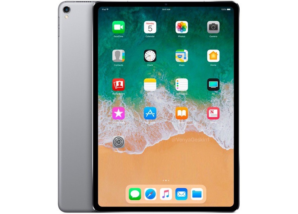 Apple đang sản xuất iPad X loại bỏ nút Home, sử dụng viền siêu mỏng? - 1 Apple đang sản xuất iPad X loại bỏ nút Home, sử dụng viền siêu mỏng? - 1