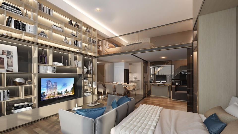 Cơ hội sở hữu 20 căn hộ Loft cuối cùng tại Lancaster Lincoln - 1 Căn hộ Loft thỏa sức tùy biến tại Lancaster Lincoln