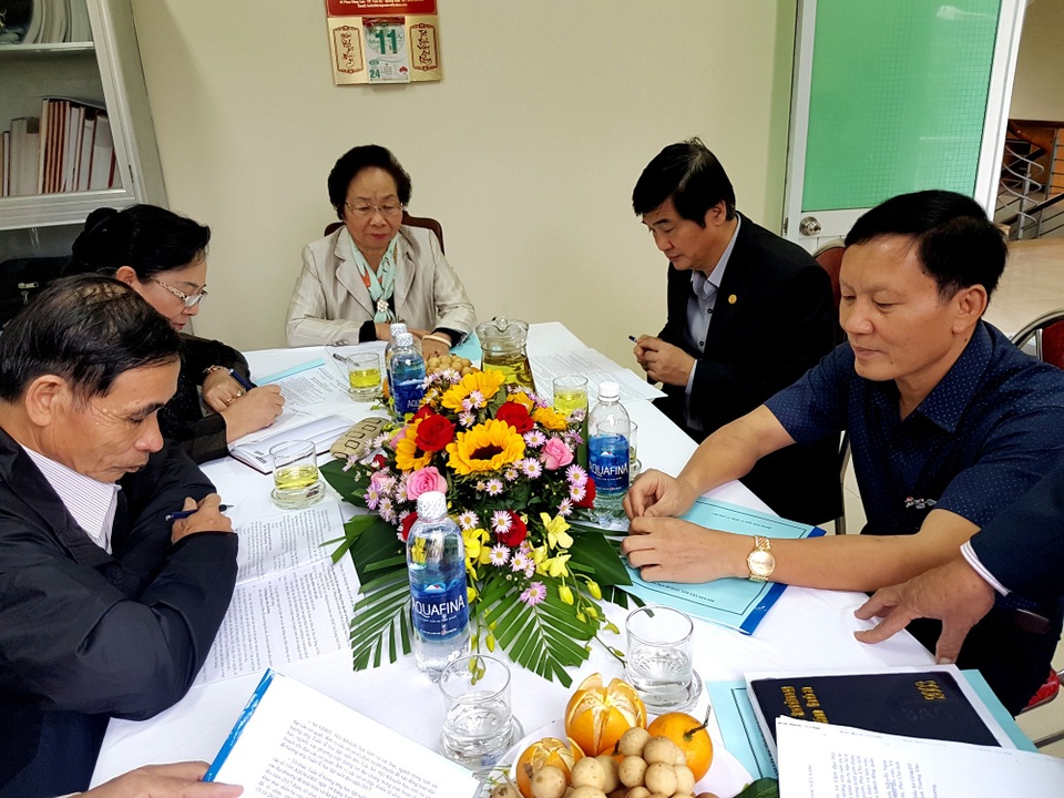 Chủ tịch Hội Khuyến học Việt Nam trao 200 triệu đồng học bổng cho học sinh Quảng Nam - 1 Chủ tịch Hội Khuyến học Việt Nam làm việc với lãnh đạo tỉnh và Hội Khuyến học tỉnh Quảng Nam