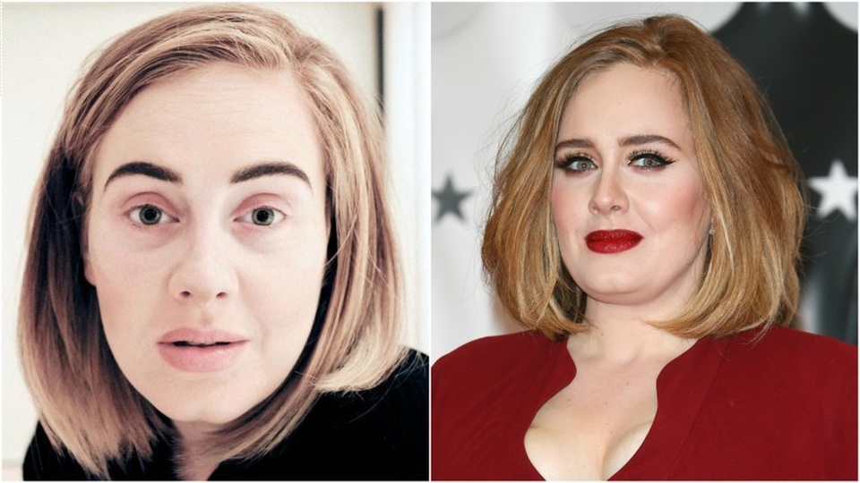 “Sao” quá khác lạ khi không trang điểm - 11
Adele