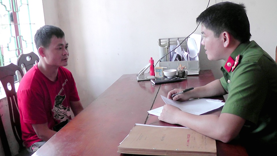 Đối tượng Phan Văn Phú khai tại cơ quan điều tra.