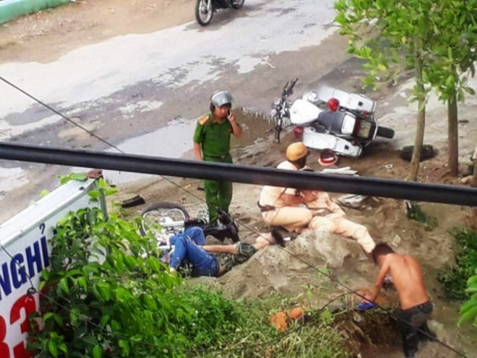 Hiện trường vụ việc (Ảnh: otofun)