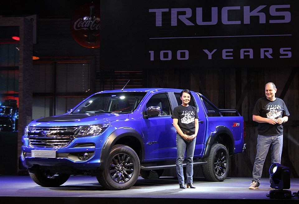 Việt Nam sẽ chỉ có 100 chiếc Chevrolet Colorado Centennial Limited - 1 Mẫu Chevrolet Colorado Centennial dành cho thị trường Đông Nam Á chỉ dùng duy nhất động cơ 2.8L