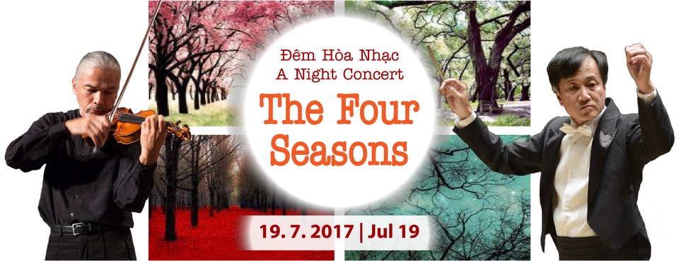 Nghệ sĩ vĩ cầm nổi tiếng Stéphan Trần Ngọc về Việt Nam biểu diễn - 1 “Bốn mùa” sẽ vang lên lộng lẫy với tiếng vĩ cầm quý giá của nghệ sĩ Stéphane Trần Ngọc, chỉ huy: NSƯT Trần Vương Thạch.