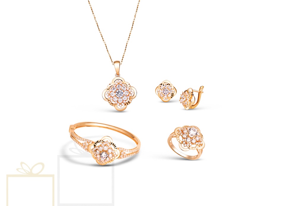 Quà tặng 8/3 - Của cho không bằng cách cho - 10 Trang sức ECZ với thiết kế sang trọng chạm khắc đá Excellent CZ mang giác cắt hoàn hảo tựa kim cương