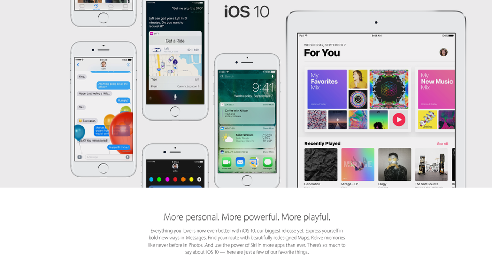 Nhìn lại sự phát triển của iOS từ những ngày "sơ khai" - 10 Nhìn lại sự phát triển của iOS từ những ngày "sơ khai" - 10